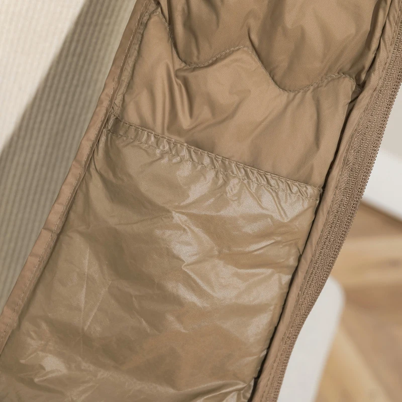 เสื้อแจ็คเก็ตยาวผู้หญิงรุ่นใหม่ ปี 2026 น้ำหนักเบา บรรจุขนเป็ดขาว 90% มีฮู้ด แฟชั่นฤดูใบไม้ร่วง ฤดูหนาว คุณภาพสูง ทรงเข้ารูป