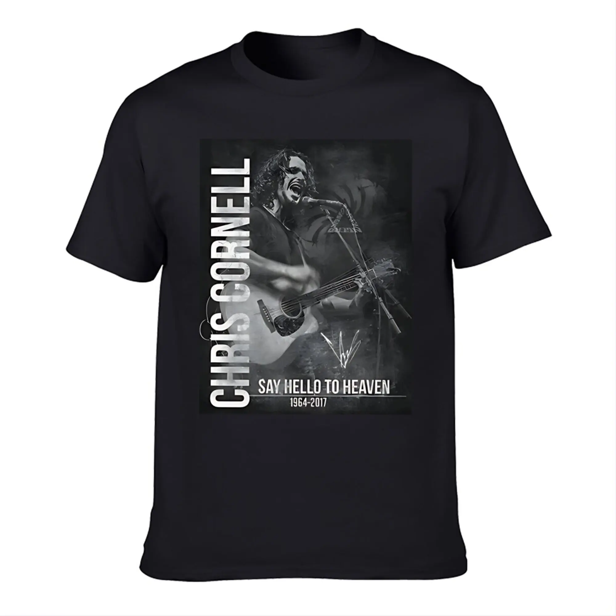 Soundgarden Chris Cornell Say Hello 2 Heaven T shirt S-4XL NL097