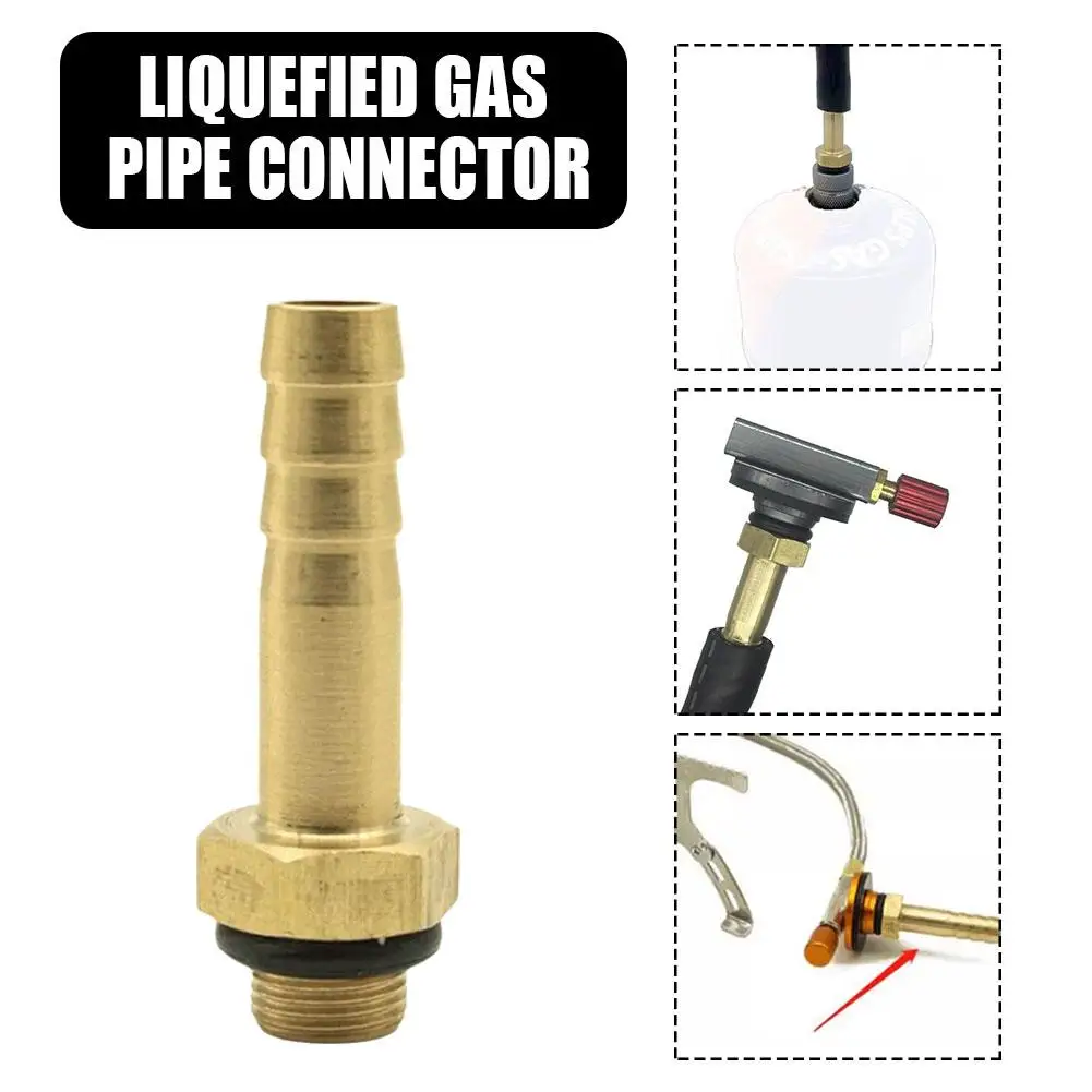 Multi-purpose Outdoor Camping Stove Switching Valve To LPG Cylinders Accessories Connector Adapter Gas Tank Liquefied Cylin N5O3