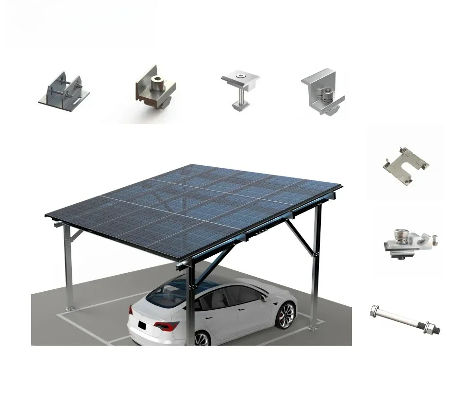 

Bristar OEM Aluminum Carport Solar Mount System Pv Parking Structure Solar Carport Mounting Bracket