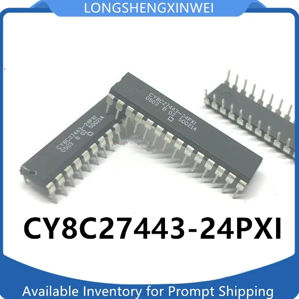 1PCS CY8C27443-24PXI CY8C27443 Inline Programmable System Level Chip New