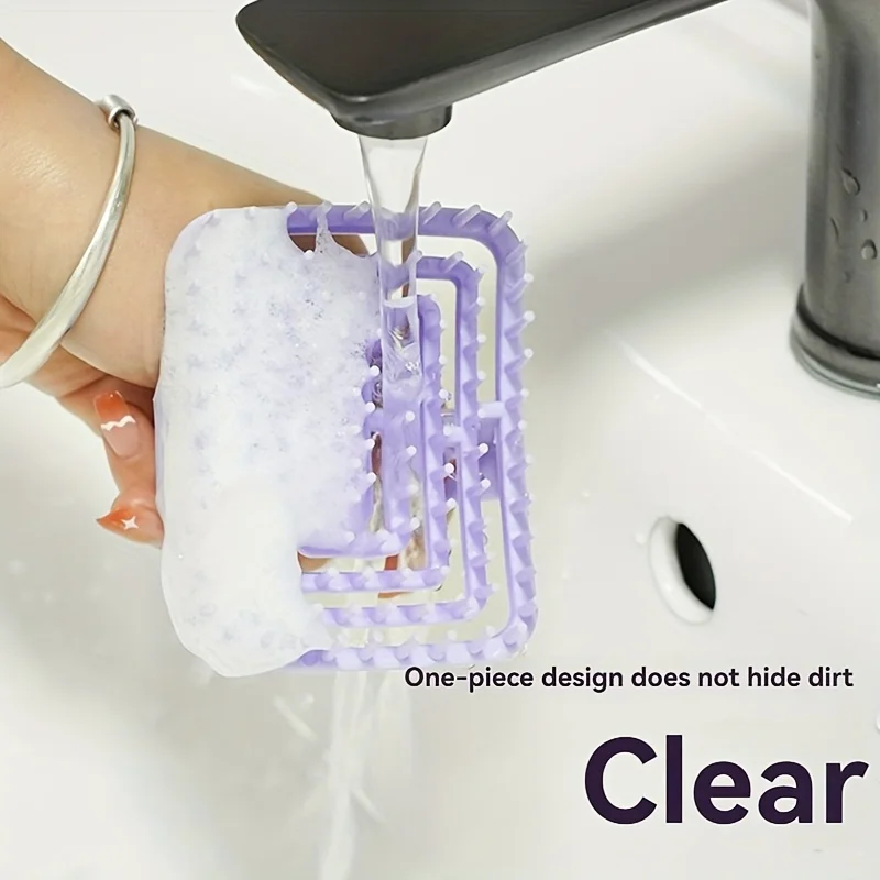 2 Pieces of Massage Shampoo Brushes in Random Colors |   Gentle Soft-Bristle Design |   Abs Plastic |   Hollow-Out Anti-Slip Base for Wet and Dry Use |   Scalp Massage / Hair Cleaning / Hair Care |   For Home Use / Bathroom / Shower / Salon, Suitable for All Hair Types |   Hand-Held Shampoo Brush |   Hair Washing Massager |   Hairdressing and Bathing Tools |   Shampoo Brush |