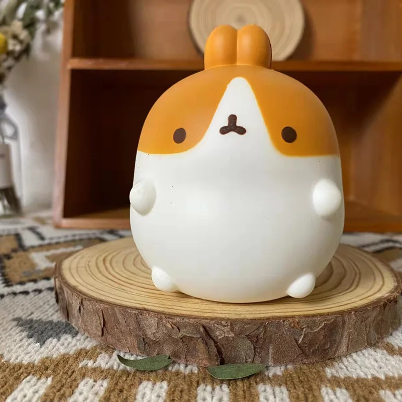 Jgreeting-Figurine de Dessin Animé Anti-Stress pour Enfant, Jouet à Presser en Forme d'Animaux Mignons, Lapin, Balle Soulignée