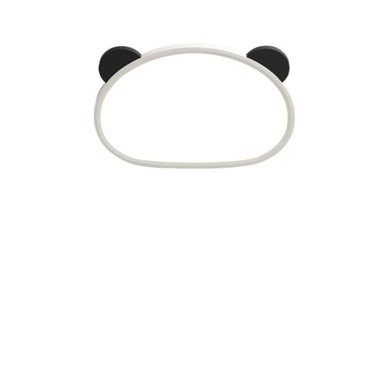 

*Panda Children's Room Ceiling Light Modern Simple Full Spectrum Eye Protection Bedroom Lighting