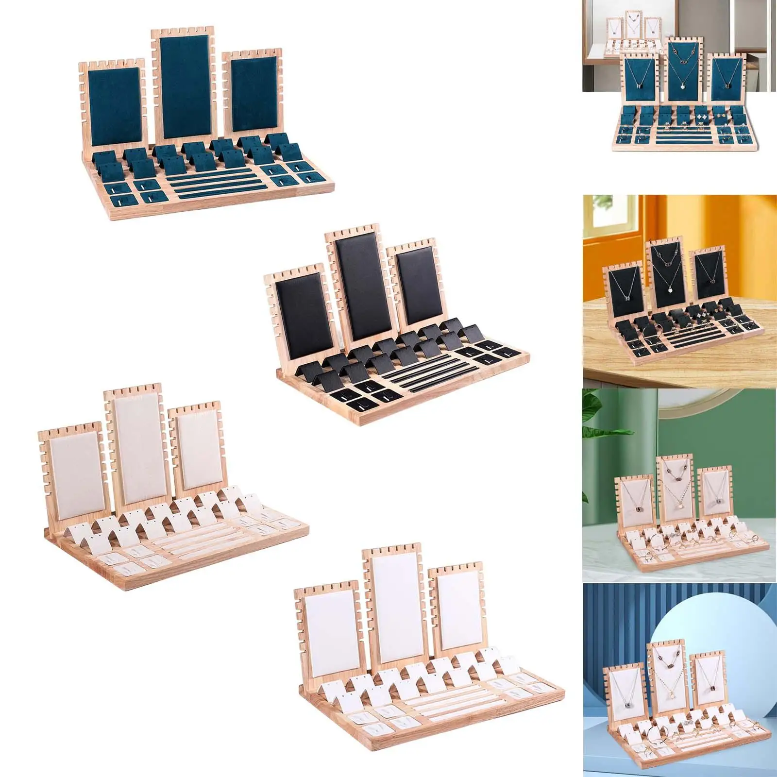 حامل عرض المجوهرات، حامل عرض المجوهرات متعدد الأغراض لخواتم السوار المعلقة #5