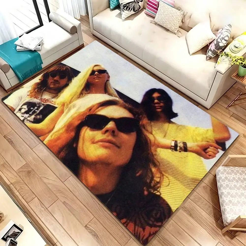 S-Smashing Pumpkins Band Floor Mat Bathroom Absorbent Mat Rugs Simple Door Dirt-resistant Mat Home Kitchen Mat
