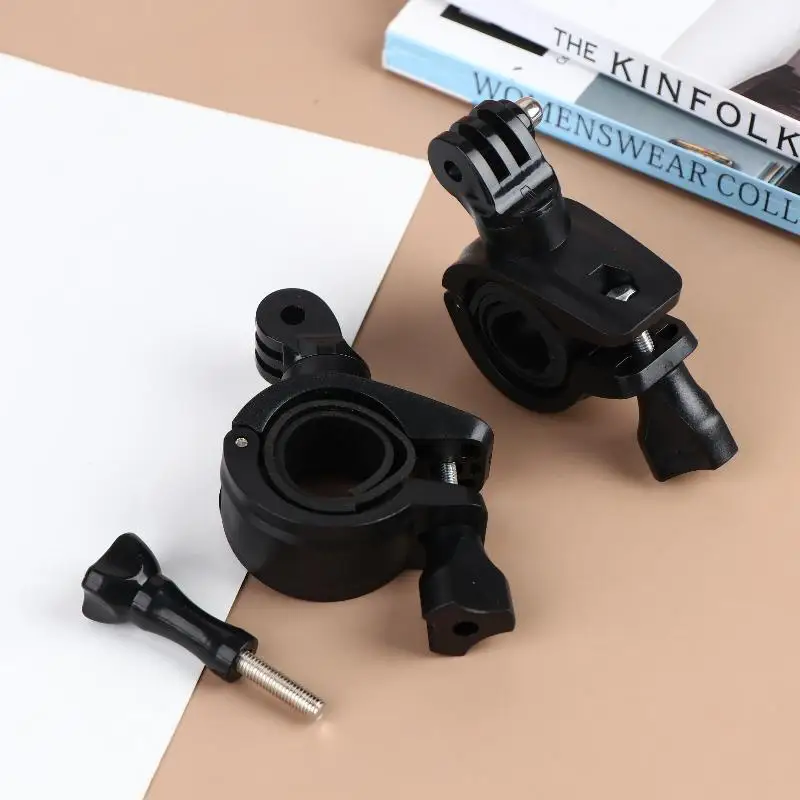 360 Degree Rotation Bike Bicycle Motorcycle Handlebar Handle Bar Mount Holder For Hero 11 10 9 8 SJCAM Camera Accessories