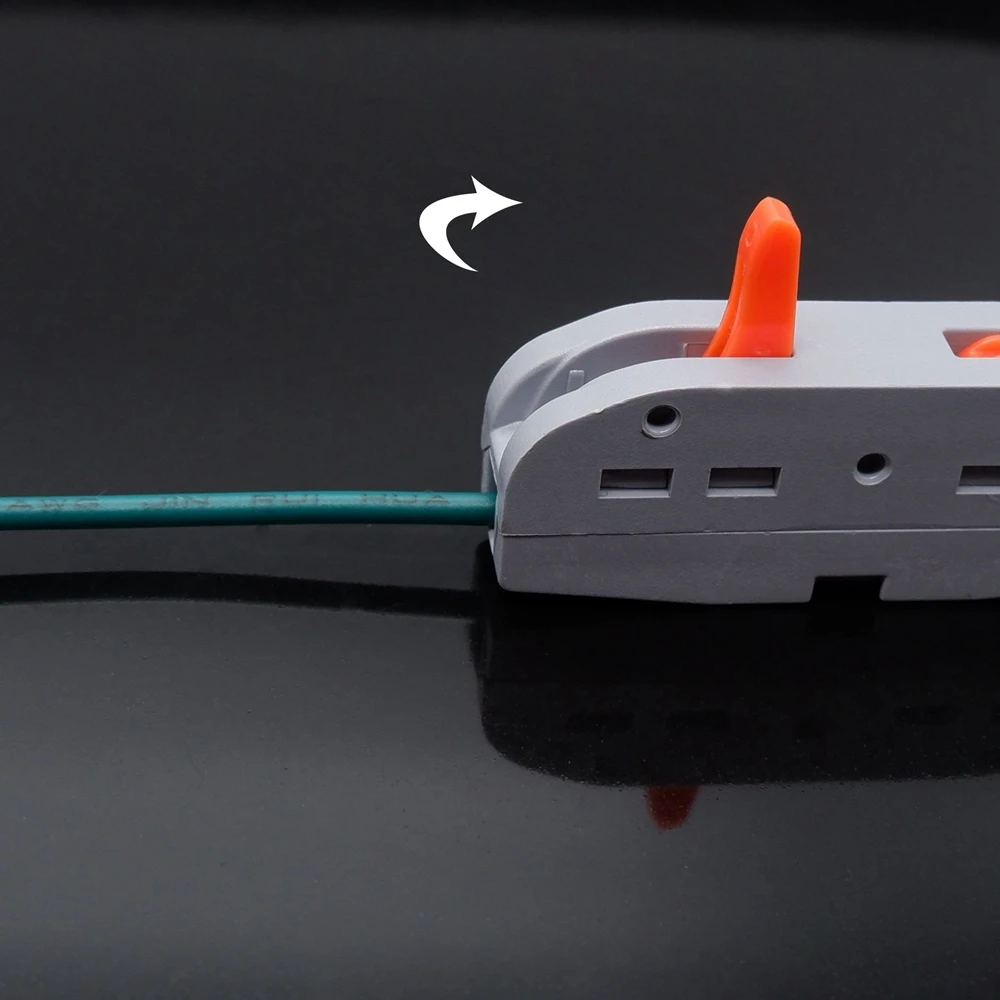5 Pcs Quick Wiring Connector 1/2/3 In Multiple Out Universal Splitter Wiring Cable Push-in Can Combined Butt Home Terminal Block