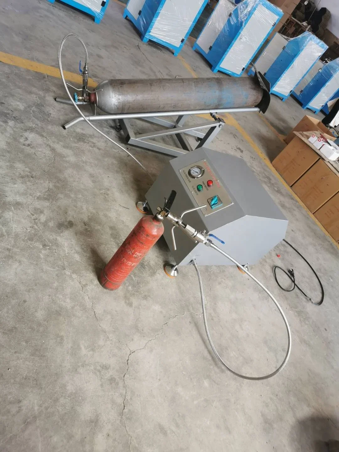 Fabricante de 40 años, equipo de recarga/máquina de llenado de bombeo