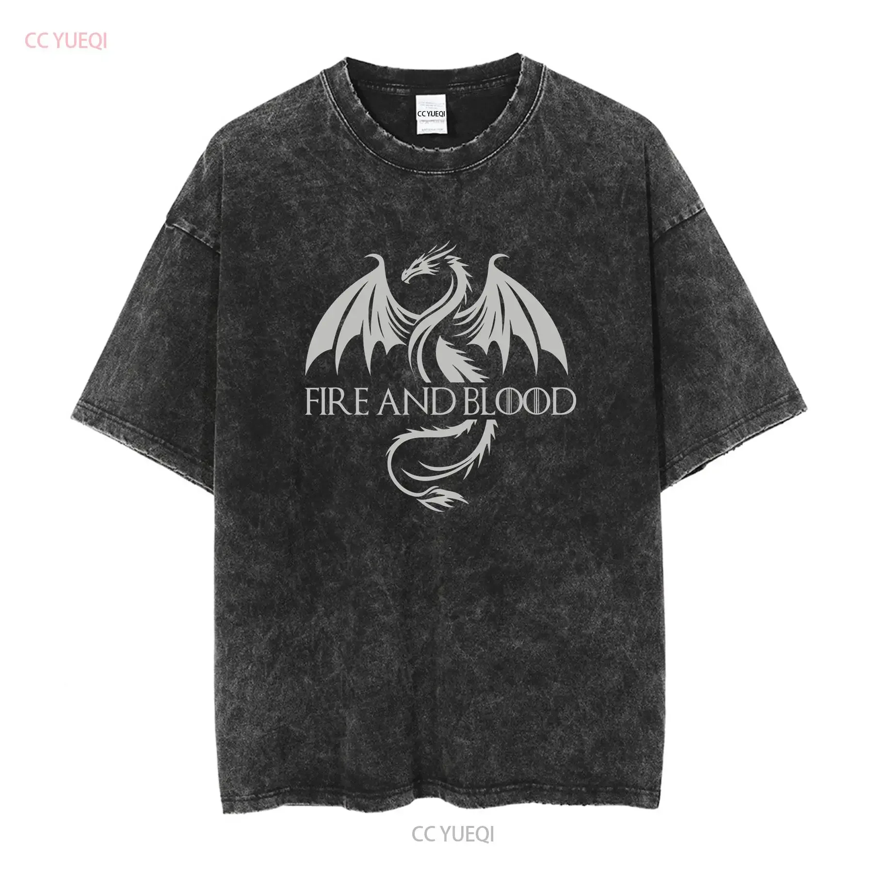 Dragon Fire and Blood shirt Game Fantasy gift sweaT T Reader hoodie merch Thrones Crewneck s House long or short sleeves homme