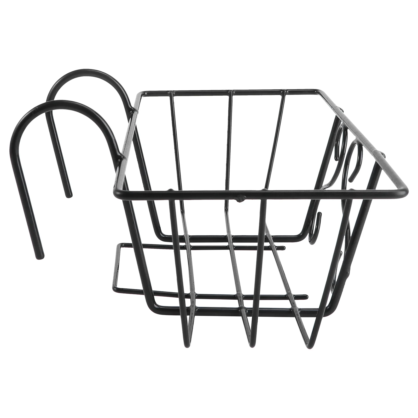 Hanging Balcony Flower Pot Holder Rectangle Vase Hanger Flowerpot Shelf Wrought Iron Flowerpot Stand Hanging Planter Box