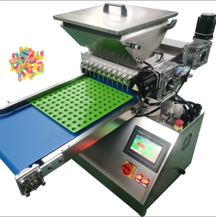 20 Kg 150kg Per Hour Desk Top Jelly Ball Toffee Make Form Maker Small Soft Gummy Candy Lollipop Machine