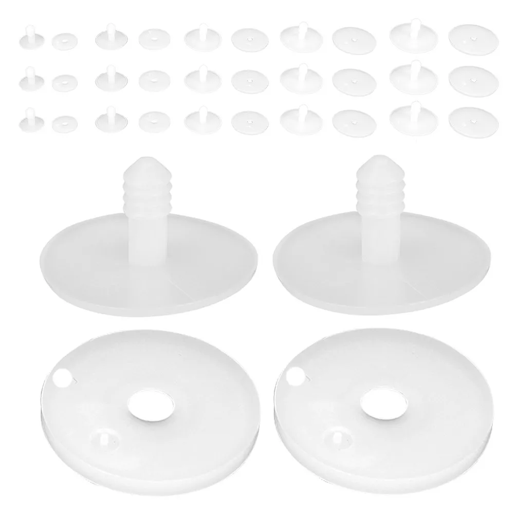 

100Pcs Plastic Joint Set for Stuffed Animal Craft DIY Bear Making Movable Body Frame Accessories Flexible Ball Socket