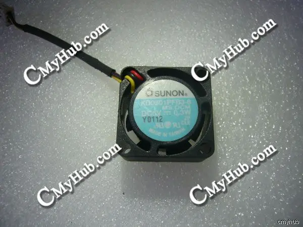 For Dell Latitude C610 C640 Inspiron 4150 KD0501PFB3-8  DC5V 0.3W 20x20x10mm 3Pin Cooling Fan KD0501PFB3-8 MS.OCM