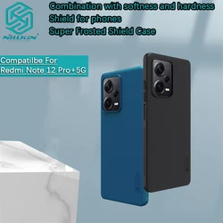 Etui ochronne na telefon Xiaomi Poco X5 Pro/Redmi Note 12 Pro Plus/12 Pro+ 4G 5G Nillkin Super Frosted Shield