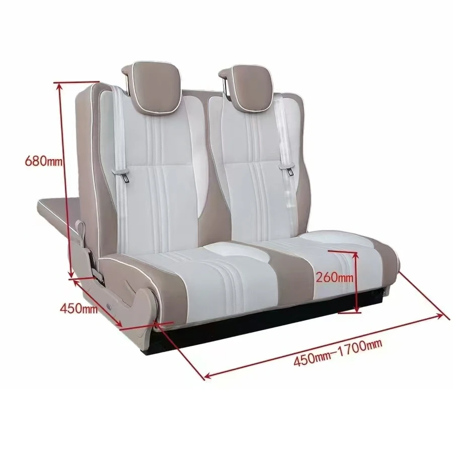 HEYRV Caravan RV Customizable Sofa Chairs Two-Seater Sofa Three-Seater Couch Adjustable for Bed