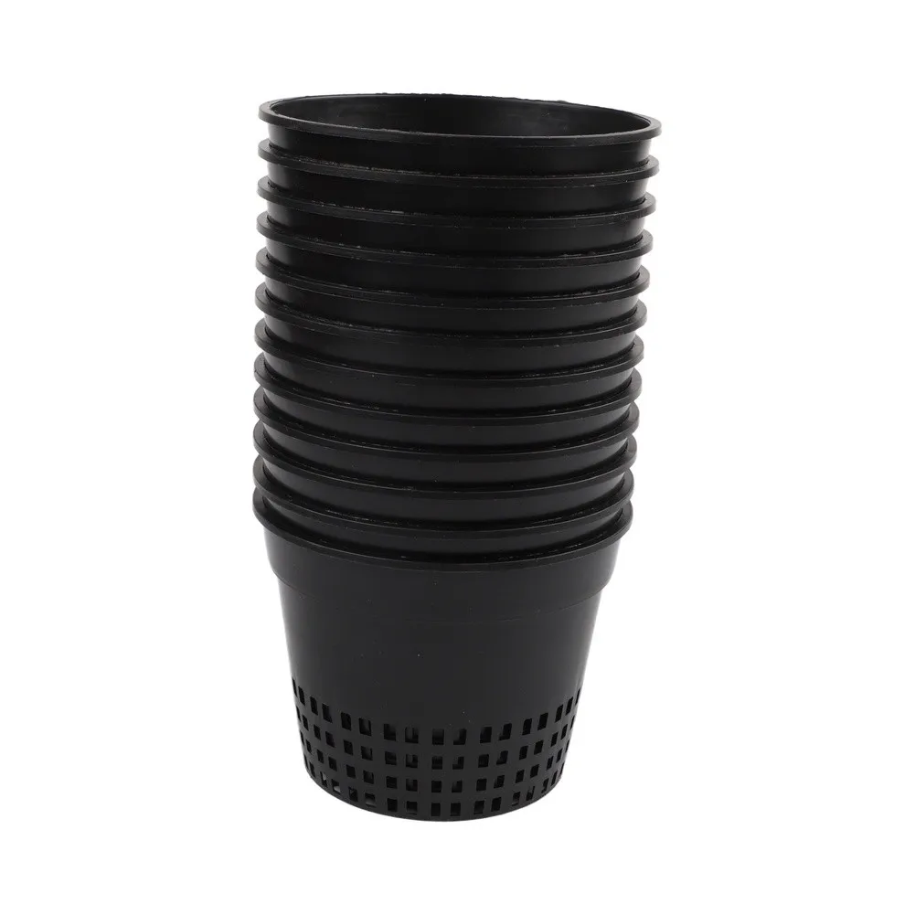 

Growing Media Planting Containers Net Pots Easy Maintenance Design Lightweight Plastic Material Multiple Planting Methods