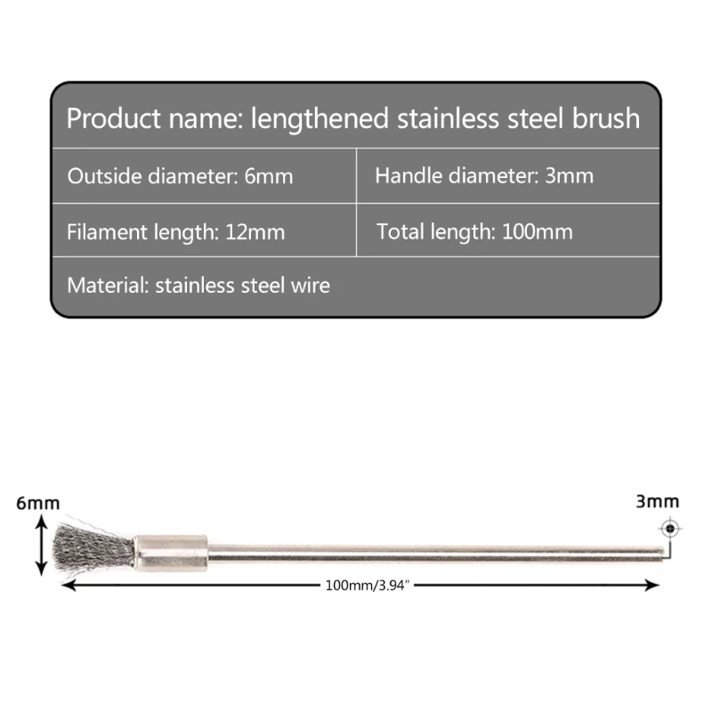 4Pcs Steel Wire Wheel Brush Brass Mini Brush Rotary Tool For Drill Polishing Grinding Wheel Home Rust Cleaning Tool Accessory