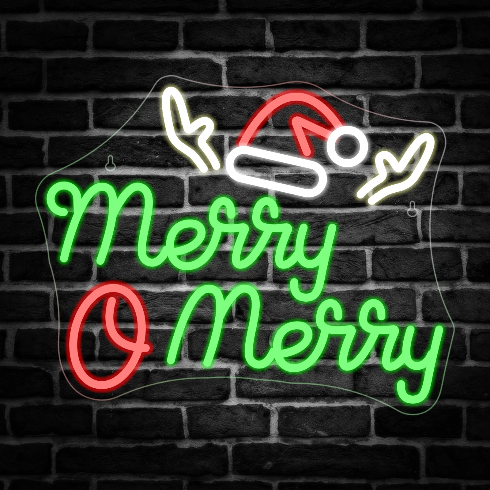 

Merry Christmas Neon Led Sign Xmas Neon Sign Deer Room Decoration For Wall Decor Art Dimmable Lamp Home Bar Party Shop Nice Gift