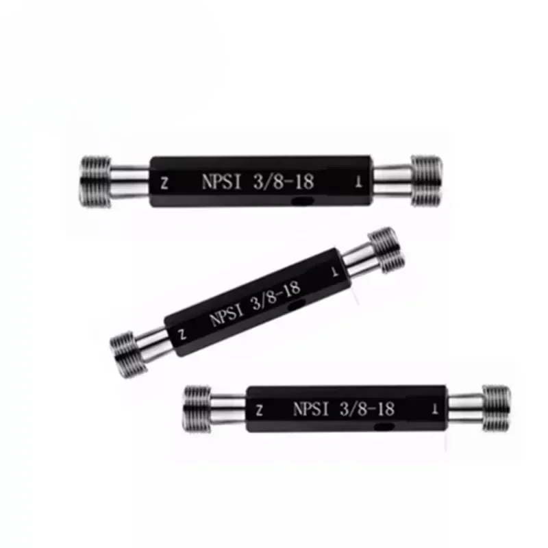 

NPSI 3/4 1/2 3/8 1/4 2' 1/8 1' 1-1/4 1-1/2 American NPSI Thread Plug Gauge GO NOGO