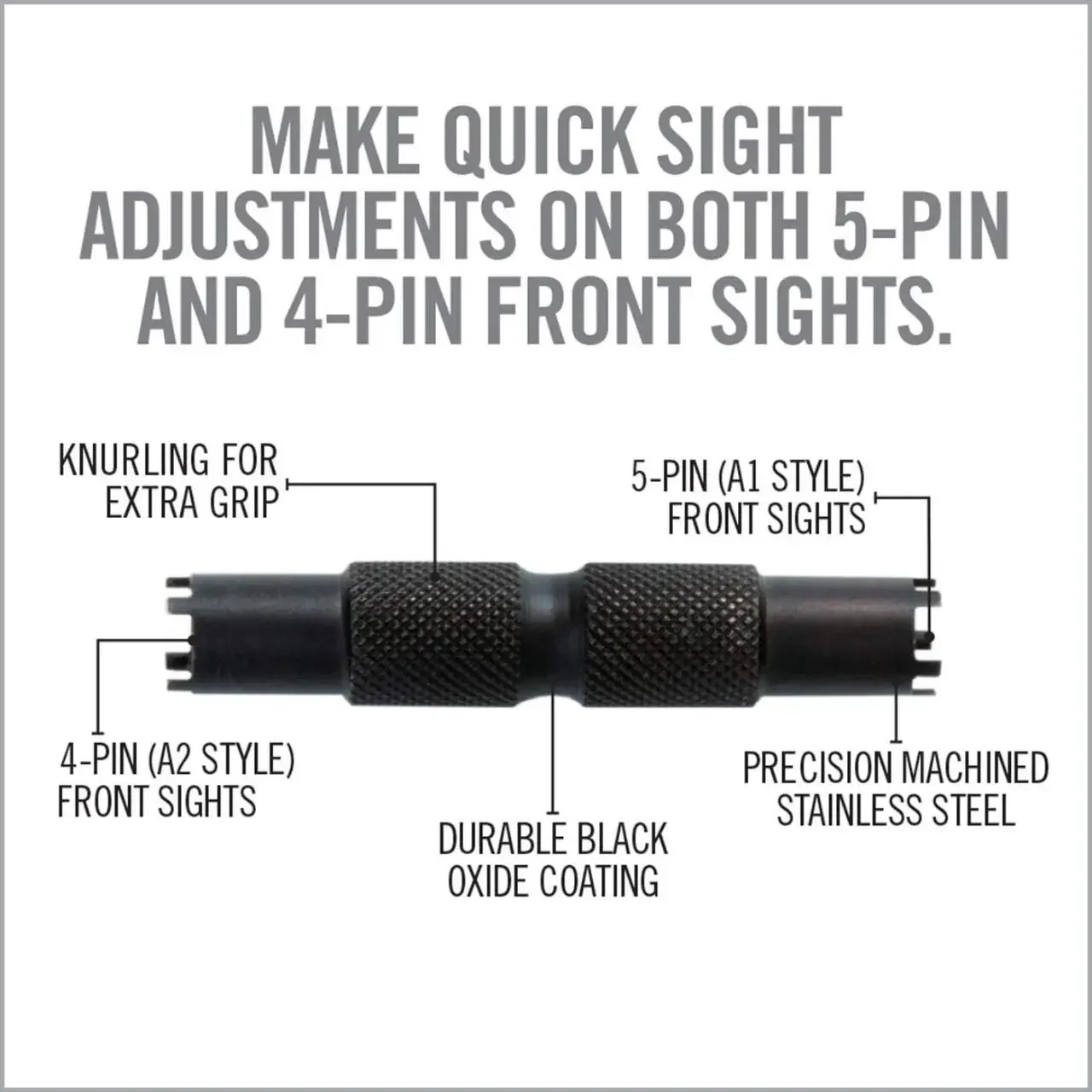 Metal for Airsoft AR-15 AR-10 Centerless Adjustment Tool Tactics. 223 A1 A2 Design Tool for AR15 Odoor Hunting Accessories