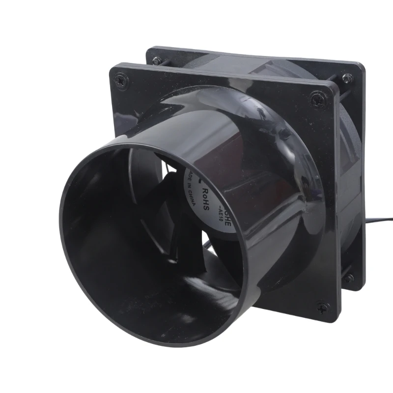 

Y6GD 12cm In Line Air Blower 12V 2.7A Ventilation Blower In Line Marine Bilge Strong Engine Ventilation Fan with Speed Control