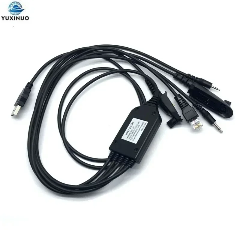 5 in 1 USB Programming Cable For Motorola PTX760 EX600 CM140 EP450 GP300 GM338 GM340 GM360 GP328 CP150 GP3688 HT1250 GP88 Radio