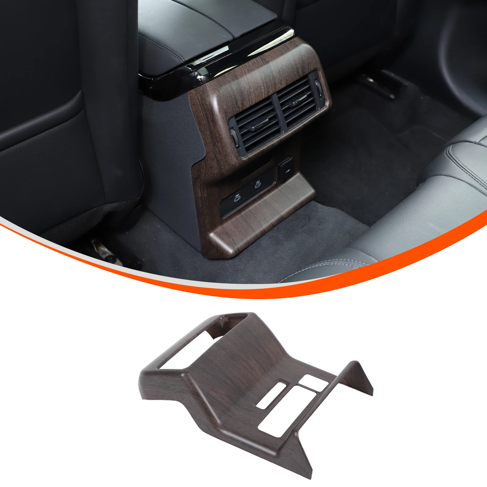 

ABS Kick Guard for Rear Air Vents for 2024 Land Rover Velar Automotive Interior Accessories