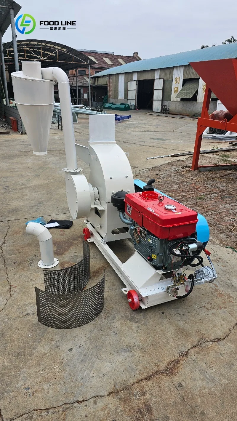 High Efficiency Pulverizer Machine Industrial Grinding Equipment for Food Factory and Farm Use