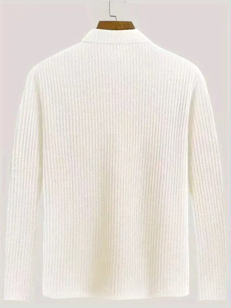 Men's summer-autumn long-sleev - Men'S Fashion Color บทวิจารณ์และราคา