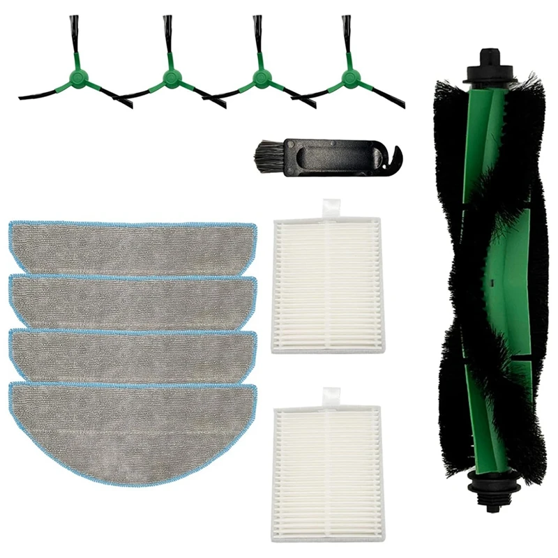 قطع غيار مكنسة كهربائية روبوت ، فرشاة جانبية رئيسية ، فلتر Hepa ، قماش ممسحة ، Irobot Roomba كومبو أساسي ، Y0112