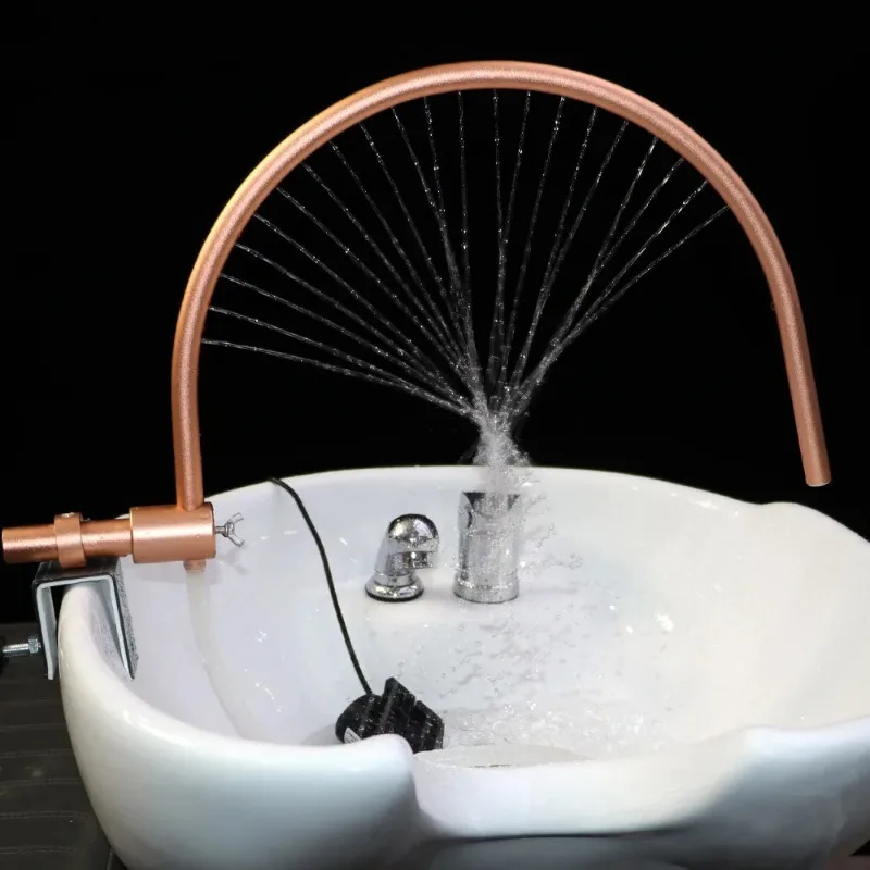 Head Spa Water Frame with Pump for Shampoo Sink, Portable Salon Shower Head Equipment, Shampoo Bowl Waterfall