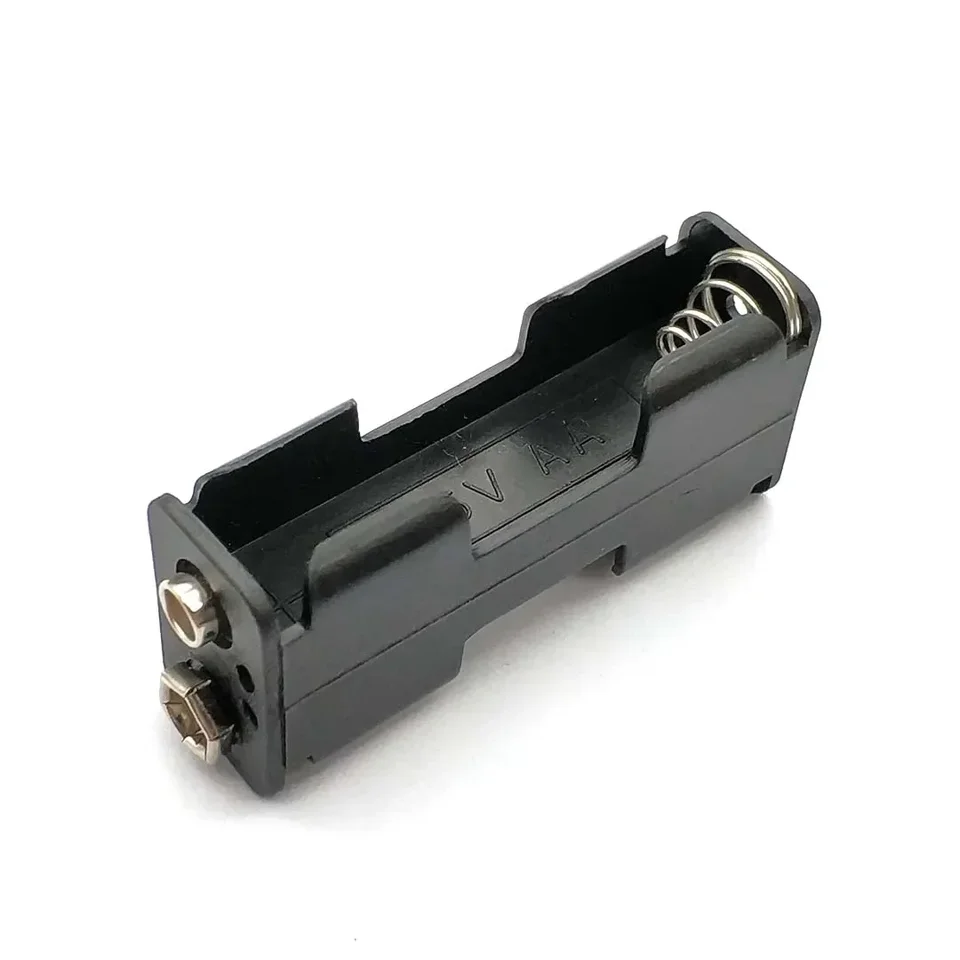 AA Batteriehalter Box Mit Draht & Kabelclip – Für 1,2,3,4,6,8 Zellen ( Aufbewahrungsbox) Lötzinn Anschluss