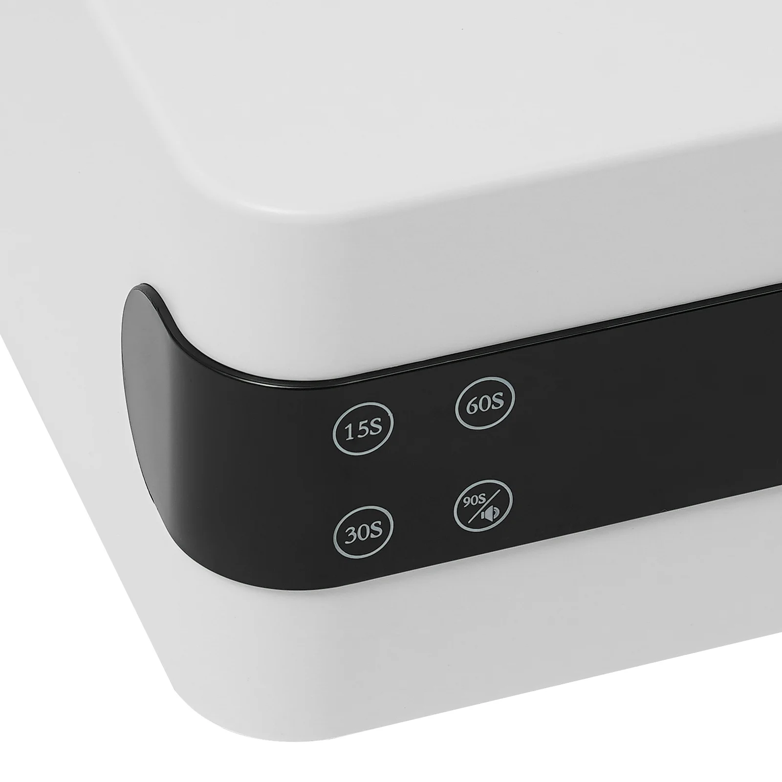 Lampada per unghie professionale da 48 W con 45 LED, 4 impostazioni del timer 15s/30s/60s/90s, sensore di accensione/spegnimento automatico per polimerizzazione gel ad asciugatura rapida