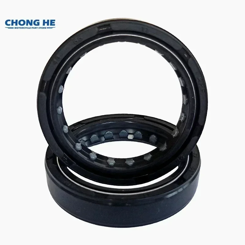 43*55*11 Motorcycle Front Fork Dust Seal and Oil Seal For Kawasaki KDX125 220 250 500 KLX250 300 650 ZRX1100 ZX750 43 55 43x55