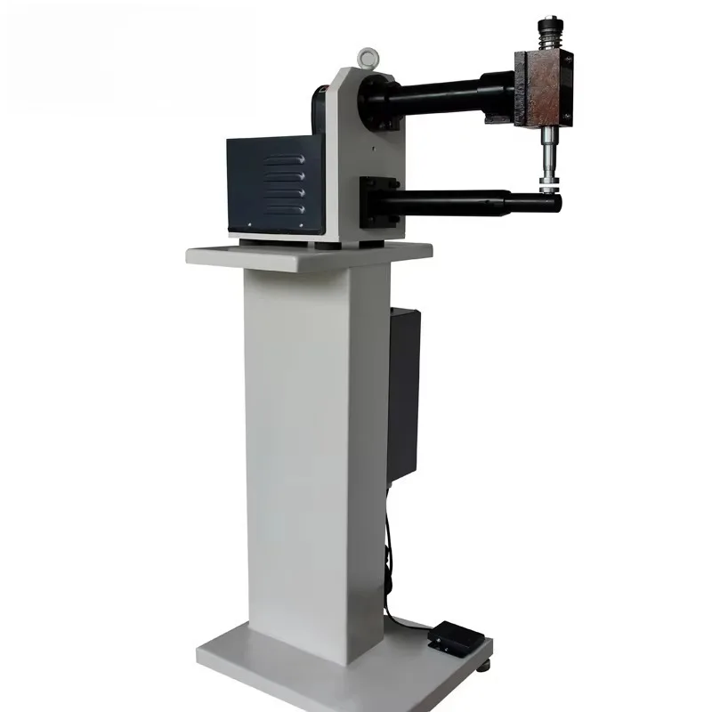 XD-126 Leather Upper Surface Ironing Stich Flattening Hammering Machine for Handbag Wallets Shoes