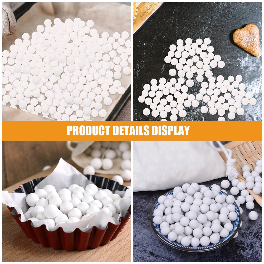 

Green Clay Baking Beans Pie Stone Reusable Blind Blind Baking Beans Reusable Pastry Accessories Oven