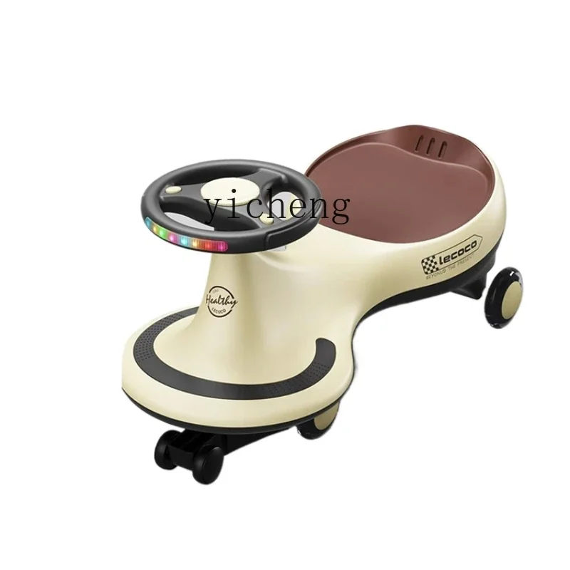 XL Swing Car Crianças 1-3 Anos Anti-Rollover Masculino e Feminino Bebê Luge