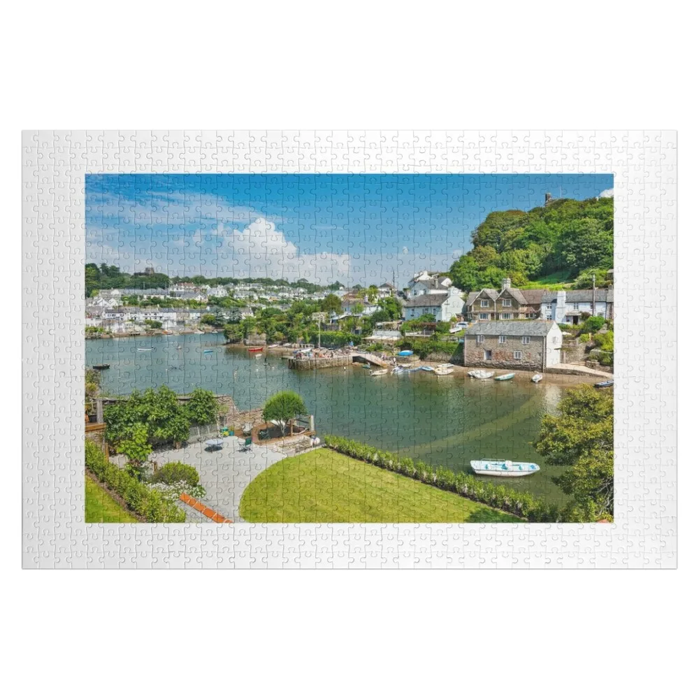 

Noss Mayo, with Newton Ferrers beyond, South Hams, Devon Jigsaw Puzzle Picture Personalized Gift Married Puzzle