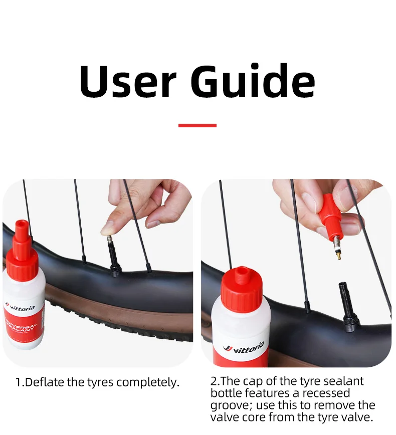 Vittoria Universal Tubeless Reifenversiegelung Fahrrad-Reifenreparaturflüssigkeit Schneller Schutz Langzeit-Reparaturflüssigkeit – Detail 7