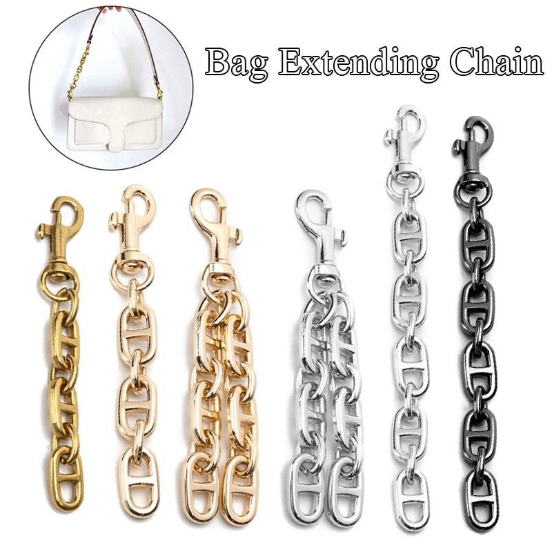 Alloy Chain Bag Strap Extension Chain Extension Shoulder Strap Underarm Bag Modification Bag Chain Strap Bag Accessories