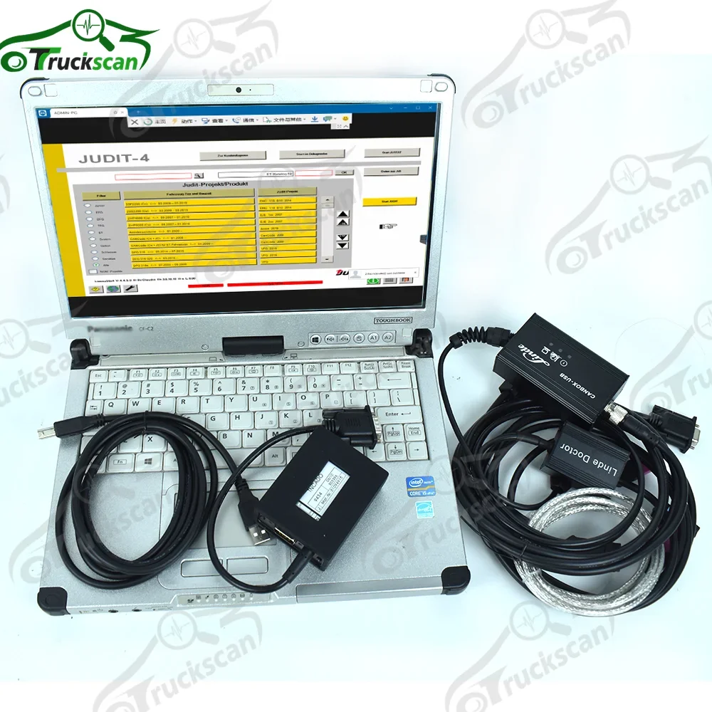 

For JUDIT 4 Jungheinrich box Incado For forklift CANBOX USB interface with CF53 laptop Linde Canbox Doctor