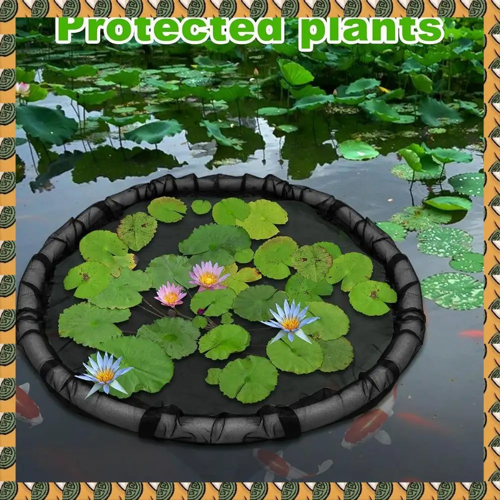 

A77I Floating Island Plant Protector Fish Barrier For Water Features Pond Garden