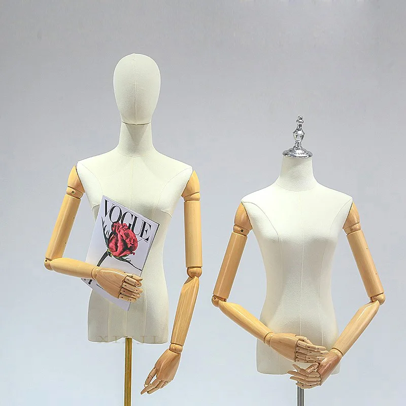 

Nice Dressmaker Mannequin Women Fabric Model Full Body For Display