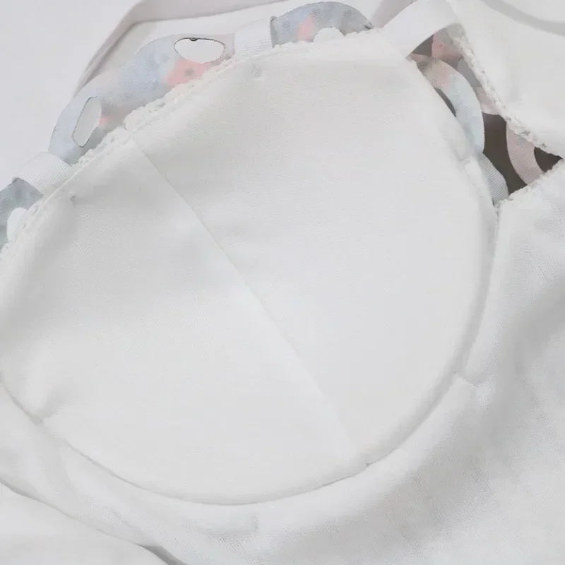 GUWU strapless backless bedrukte gebreide lange maxi-jurk bohemien strandvakantie avond straat dames feestjurken