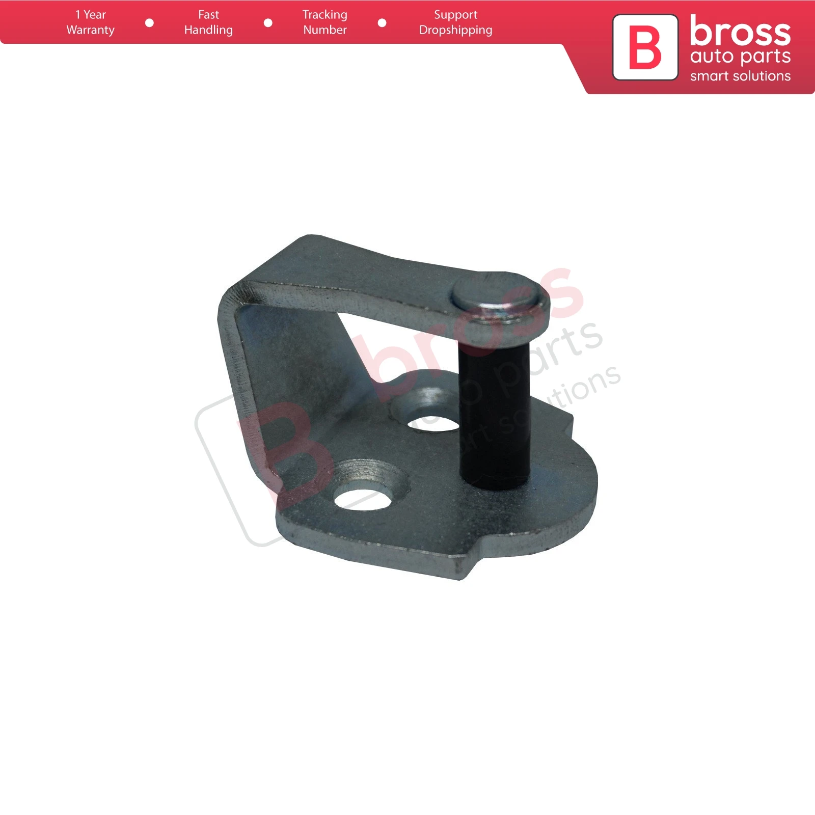 Bross Auto Parts BDP804 Front Door Lock Striker Catch Latch 46747435, 46747437 for Fiat Doblo MK1 2000-2010 Made in Turkey