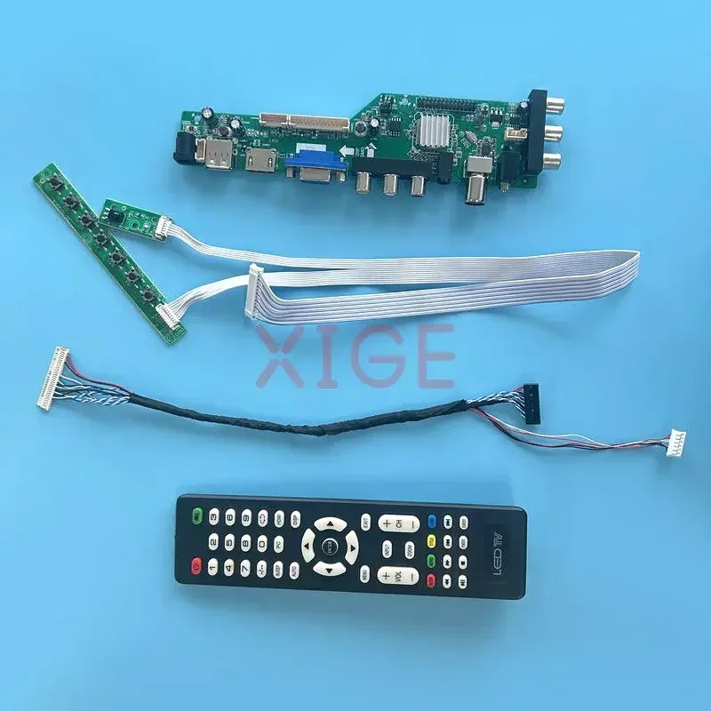 For LP121WX3-TLC1 LTN121AT07 LCD Controller Board Digital Signal DVB 1280*800 Display 12.1