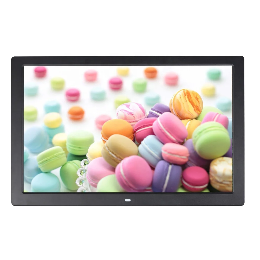 17 Inch Digital Photo Frames,1440x900 Digital Picture Frame with Remote Control, Music Video Clock Calendar Advertising Player