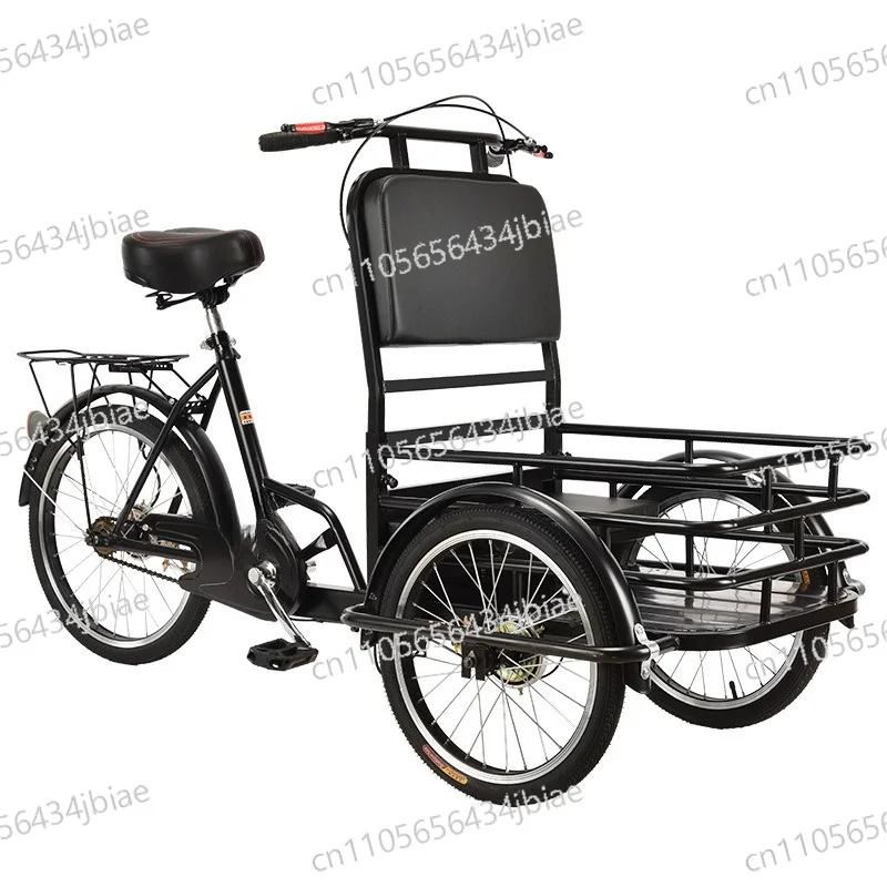 Leisure bicycles, elderly adults, carrying goods with babies, shopping, walking pets, riding bicycles backwards