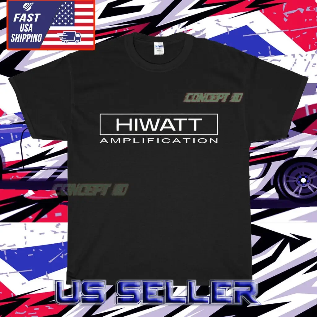 NEW SHIRT HIWATT AMPLIFIERS LOGO SPORT T-SHIRT UNISEX FUNNY USA SIZE SIZE S-5XL